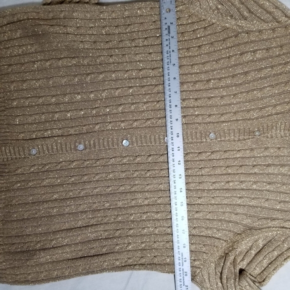 Tabi Simply Classic cardigan with gold thread in a XL - Picture 5 of 8
